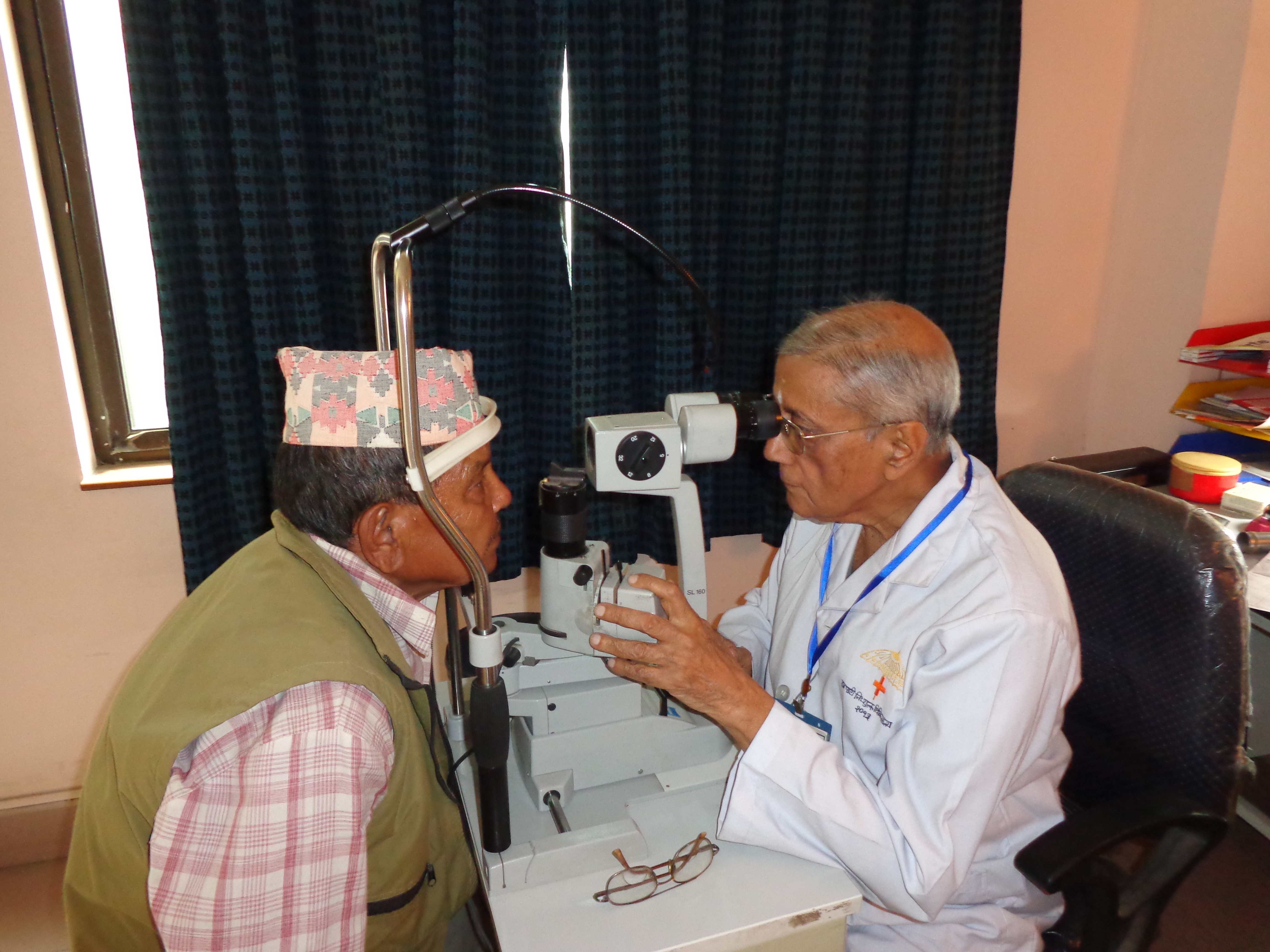 Eye Check up by Dr. Keshav Raj Bhattrai