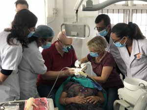 Dr. Abel Wolfgang providing CME to dental surgoens